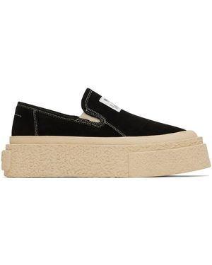MM6 by Maison Margiela Mm Maison Margiela Slip-on Platform Trainers - Black