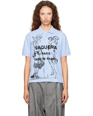 VAQUERA Flapper Polo - Blue