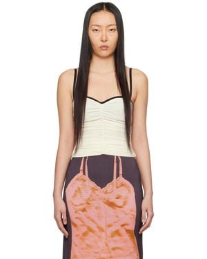 Miaou White Renzo Tube Top - Multicolour
