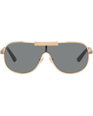 Versace Greca Flow Sunglasses - Grey
