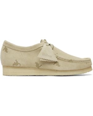 Clarks Wallabee Derbys - White
