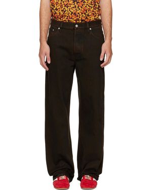 Dries Van Noten Loose Fit Jeans - Black
