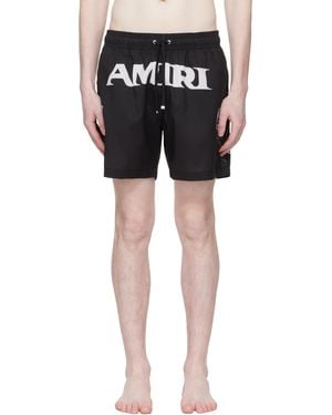 Amiri Sport' Swim Shorts - Black