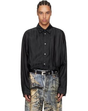 Acne Studios Button-Up Shirt - Black