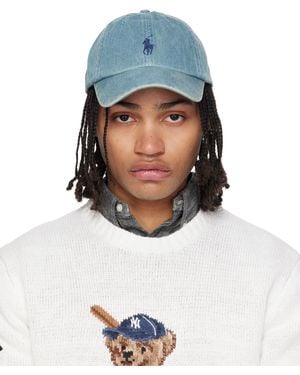 Polo Ralph Lauren ブルー Denim ベースボールキャップ - マルチカラー