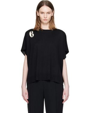MM6 by Maison Margiela '6' Top - Black