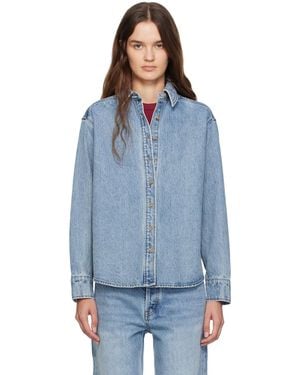 Still Here Day Denim Shirt - Blue