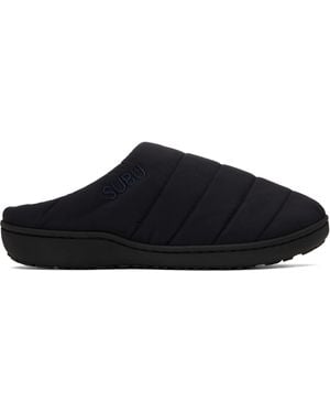 A.P.C. Subuエディション ネイビー F-Line スリッパ - ブラック