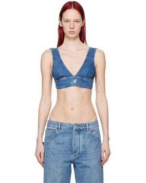 Axel Arigato Jules Denim Tank Top - Blue