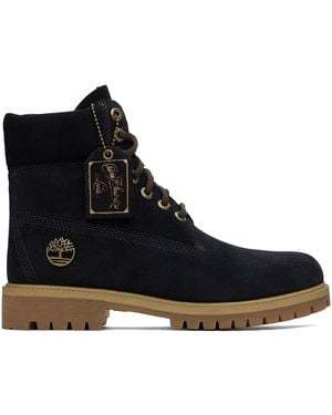 Timberland Indigo Heritage 6-inch Lace-up Boots - Blue