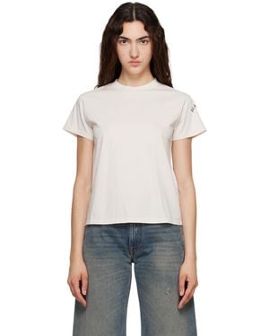 MM6 by Maison Margiela Off- Mannequin-print Cotton Jersey T-shirt - White
