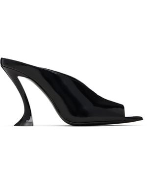 Lanvin Mule Heeled Sandals - Black