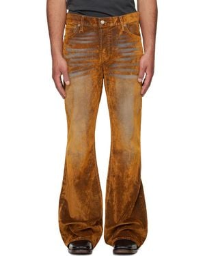 Cout de la Liberte Jimmy Stretch Flare Jeans - Brown