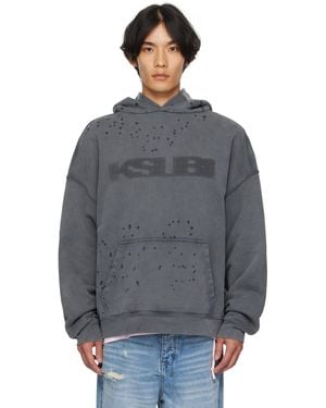 Ksubi Blasted Ekcess Hoodie - Blue