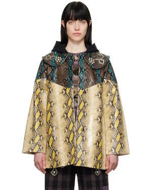 Chopova Lowena Belle Leather Jacket - Multicolour