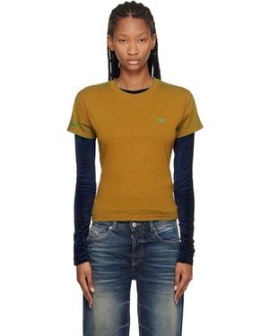 DIESEL Tan T-Dani T-Shirt - Multicolour