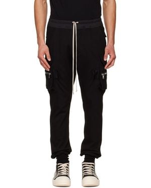 Rick Owens Temple Mastodon Cargo Trousers - Black