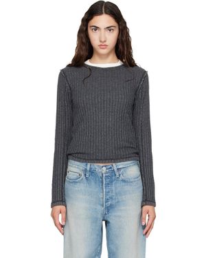 mfpen Ls Rib T-Shirt - Black