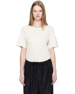 Lemaire Off- Rib T-Shirt - Black