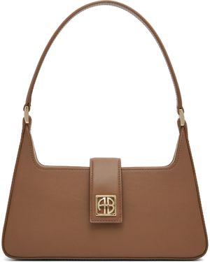 Anine Bing Sac Porté Épaule Lou Brun - Marron