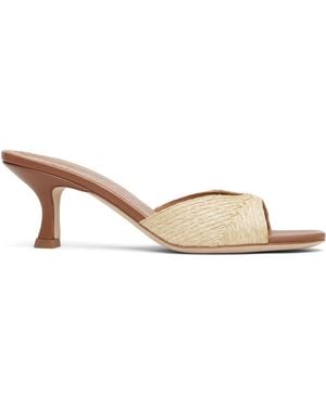 STAUD Brigitte Mule Sandals - Black