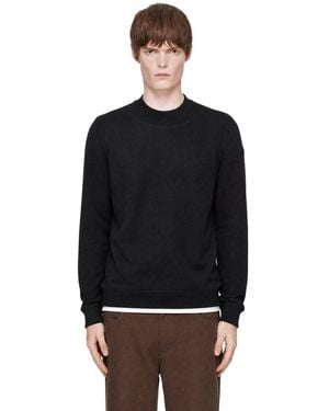 Moncler Matt Sweatshirt - Black