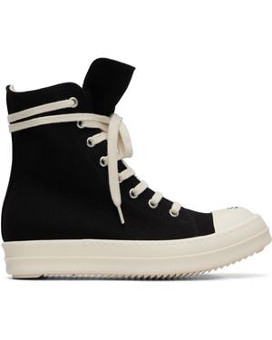 Rick Owens Tower Sneaks Trainers - Black