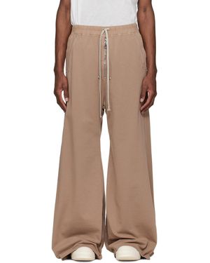 Rick Owens Temple Geth Belas Joggers - Natural