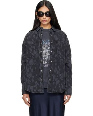 Anine Bing Samy Denim Shirt - Blue