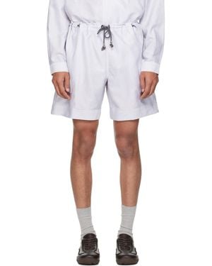 Kiko Kostadinov Kyan Shorts - White