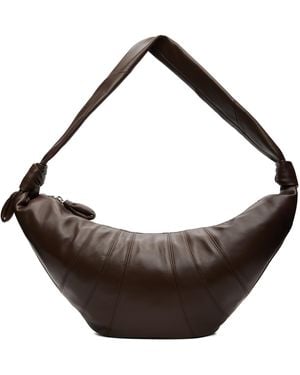 Lemaire Large Croissant Bag - Brown