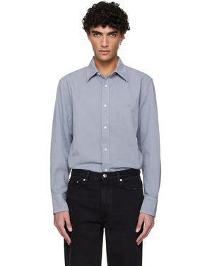 A.P.C. Embroidered Overshirt - Grey