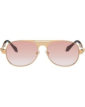 Versace Aviator Sunglasses - Pink