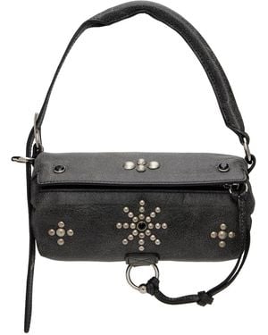 OPEN YY Stud Pillow Mini Bag - Black