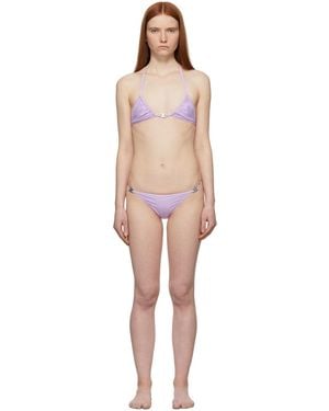 1017 ALYX 9SM Purple Micro Buckle Bikini - Black