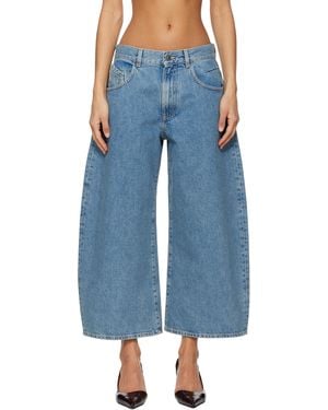 The Attico Long Jeans - Blue