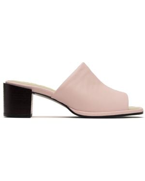 BY FAR Francisco Heeled Sandals - Black