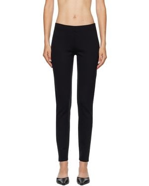 The Row Woolworth leggings - Black