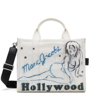 Marc Jacobs Ssense Exclusive & 'The' City Tote - Metallic