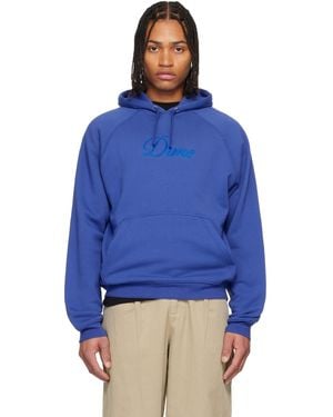 Dime Cursive Hoodie - Blue