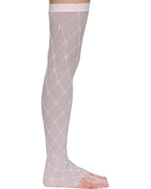 August Barron Swedish Stockings Edition Double Leg Warmers - Brown