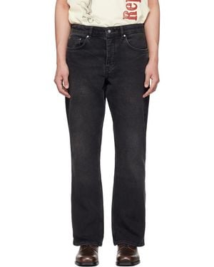 Represent Kick Flare Jeans - Black