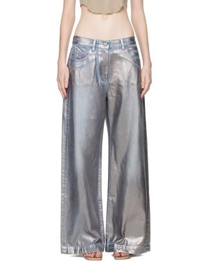 The Attico Long Jeans - Black