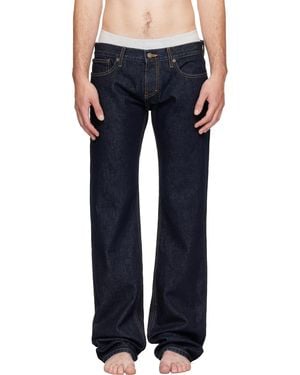 Raimundo Langlois Slim Straight Jeans - Blue