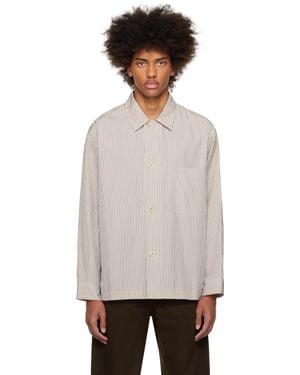 Lemaire 'pyjama' Shirt in Blue for Men | Lyst Lemaire 'pyjama' Shirt in Blue for Men | Lyst