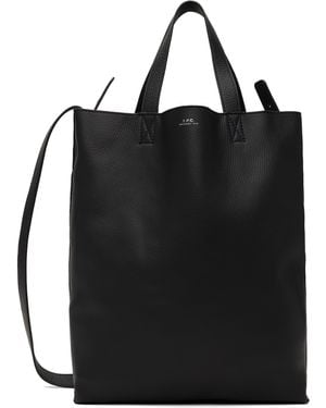 A.P.C. Maiko Medium Shopping Tote - Black