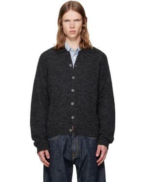 Our Legacy Evening Polo Cardigan - Black