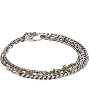 Title Of Work Multi-Wrap Ring Bracelet - Black