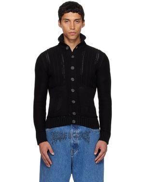 Vetements Cargo Cardigan - Black