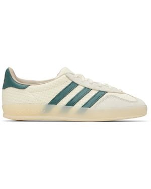 adidas Originals ホワイト Gazelle Indoor スニーカー - ブラック